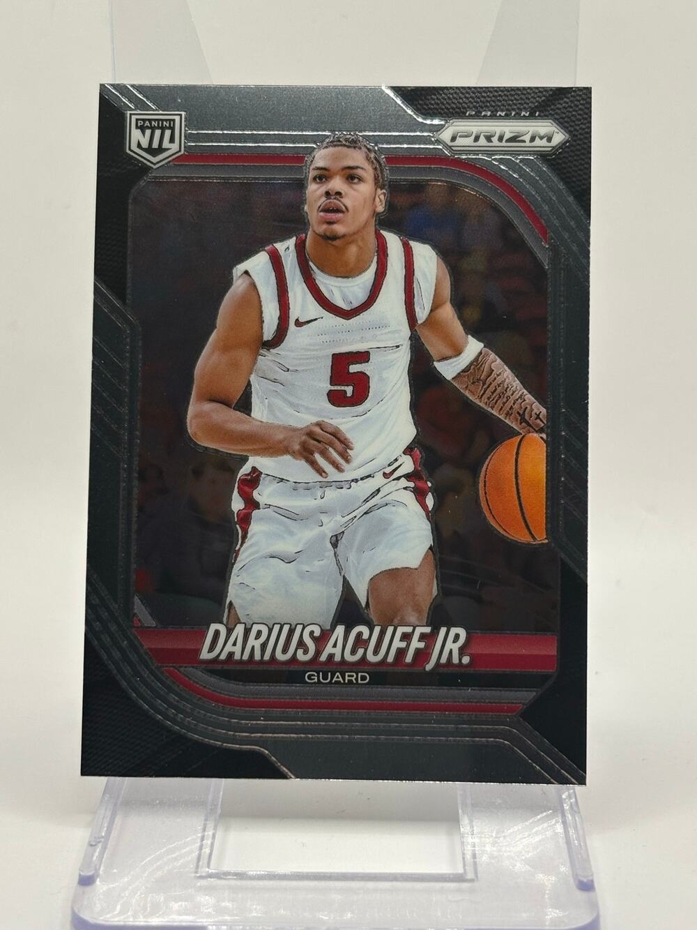 2025-26 Panini Prizm Darius Acuff Jr. Base #72 Sacramento Kings Draft Pick